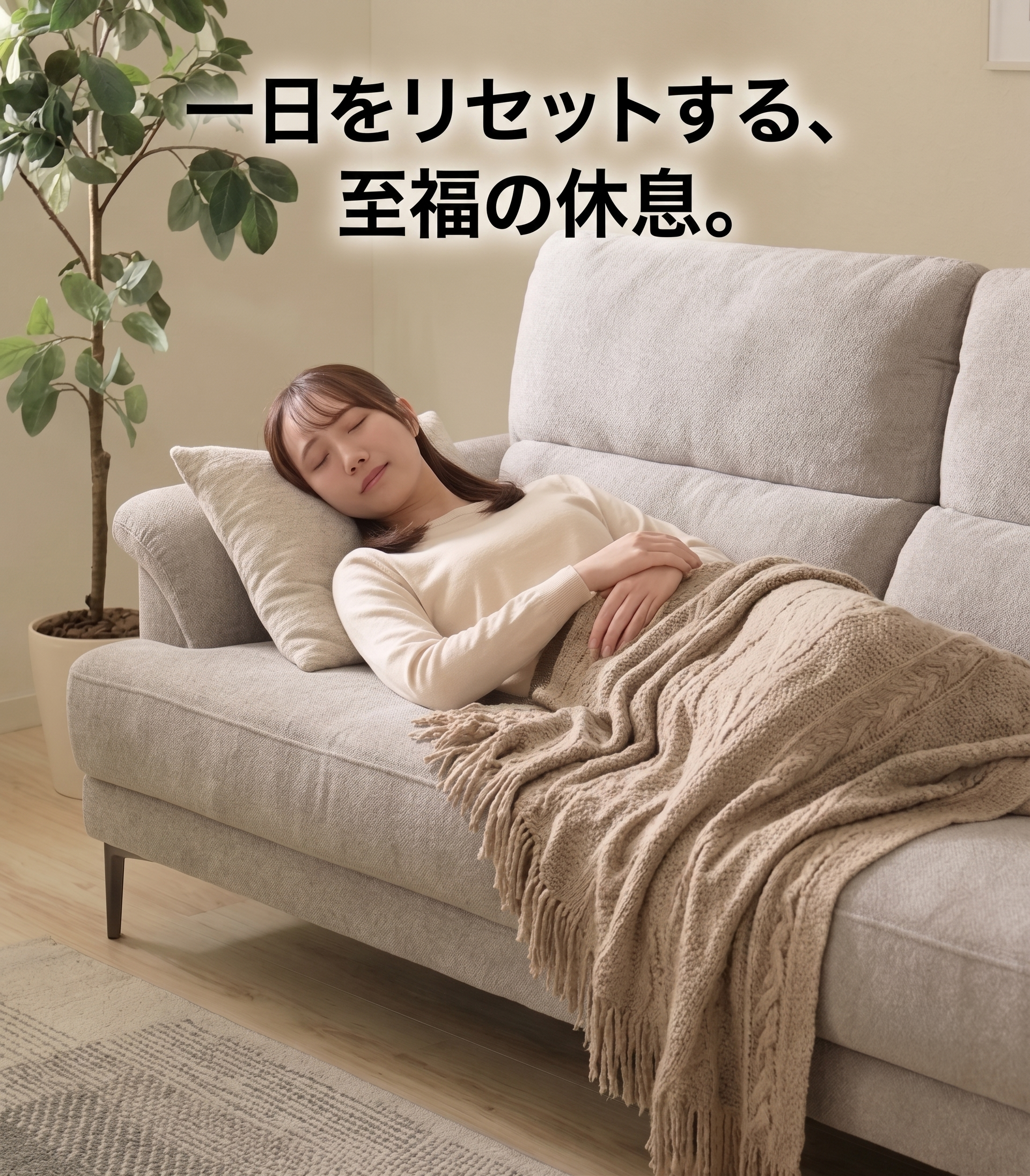 一日をリセットする、至福の休息