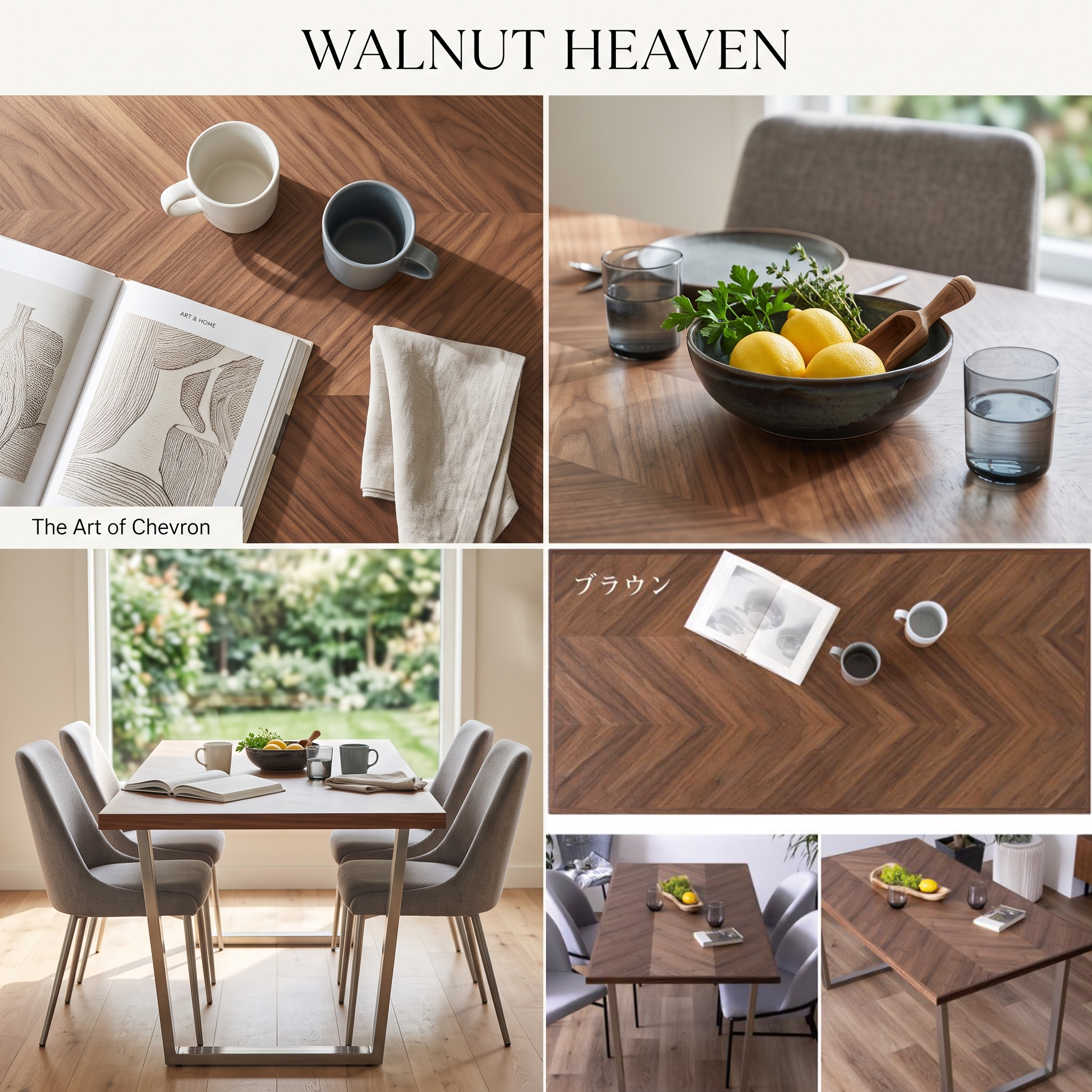 ウォールナットカラー WALNUT HEAVEN / The Art of Chevron