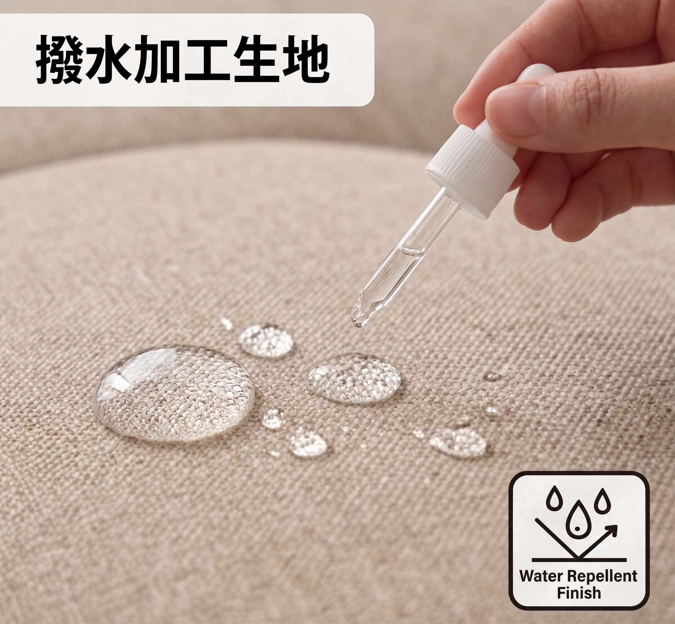 撥水加工生地