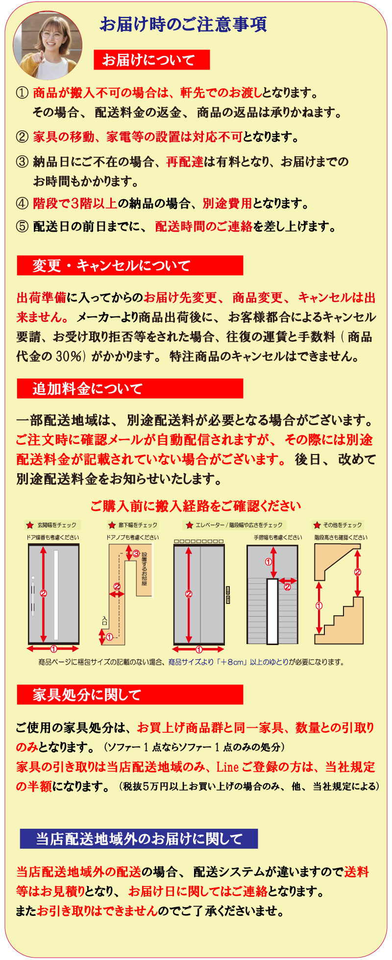 配送案内 2